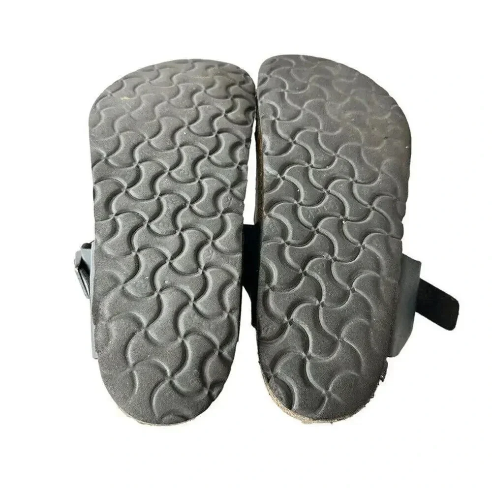 Birkenstock‎ Gizeh Leather Thong Sandals Women's 37/6 Black